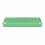 vidaXL Seră cu cadru din oțel, verde, 60 m², 10x6x2,85 m