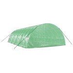 vidaXL Seră cu cadru din oțel, verde, 60 m², 10x6x2,85 m