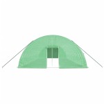 vidaXL Seră cu cadru din oțel, verde, 84 m², 14x6x2,85 m vidaXL Seră cu cadru din oțel, verde, 84 m², 14x6x2,85 m