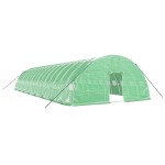 vidaXL Seră cu cadru din oțel, verde, 96 m², 16x6x2,85 m vidaXL Seră cu cadru din oțel, verde, 96 m², 16x6x2,85 m
