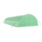 vidaXL Seră cu cadru din oțel, verde, 96 m², 16x6x2,85 m vidaXL Seră cu cadru din oțel, verde, 96 m², 16x6x2,85 m