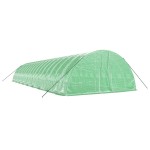 vidaXL Seră cu cadru din oțel, verde, 108 m², 18x6x2,85 m vidaXL Seră cu cadru din oțel, verde, 108 m², 18x6x2,85 m