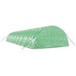 vidaXL Seră cu cadru din oțel, verde, 108 m², 18x6x2,85 m vidaXL Seră cu cadru din oțel, verde, 108 m², 18x6x2,85 m