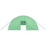 vidaXL Seră cu cadru din oțel, verde, 120 m², 20x6x2,85 m vidaXL Seră cu cadru din oțel, verde, 120 m², 20x6x2,85 m