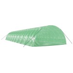 vidaXL Seră cu cadru din oțel, verde, 120 m², 20x6x2,85 m vidaXL Seră cu cadru din oțel, verde, 120 m², 20x6x2,85 m
