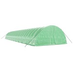 vidaXL Seră cu cadru din oțel, verde, 144 m², 24x6x2,85 m vidaXL Seră cu cadru din oțel, verde, 144 m², 24x6x2,85 m