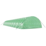 vidaXL Seră cu cadru din oțel, verde, 144 m², 24x6x2,85 m vidaXL Seră cu cadru din oțel, verde, 144 m², 24x6x2,85 m