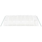 vidaXL Seră cu cadru din oțel, alb, 48 m², 8x6x2,85 m vidaXL Seră cu cadru din oțel, alb, 48 m², 8x6x2,85 m