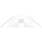 vidaXL Seră cu cadru din oțel, alb, 120 m², 20x6x2,85 m vidaXL Seră cu cadru din oțel, alb, 120 m², 20x6x2,85 m