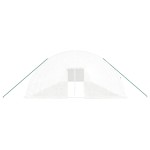 vidaXL Seră cu cadru din oțel, alb, 132 m², 22x6x2,85 m vidaXL Seră cu cadru din oțel, alb, 132 m², 22x6x2,85 m