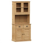vidaXL Dulap înalt VIGO, 78x40x175 cm, lemn masiv de pin vidaXL Dulap înalt VIGO, 78x40x175 cm, lemn masiv de pin