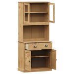 vidaXL Dulap înalt VIGO, 78x40x175 cm, lemn masiv de pin vidaXL Dulap înalt VIGO, 78x40x175 cm, lemn masiv de pin