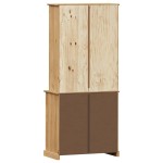 vidaXL Dulap înalt VIGO, 78x40x175 cm, lemn masiv de pin vidaXL Dulap înalt VIGO, 78x40x175 cm, lemn masiv de pin