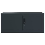 vidaXL Fișet, antracit, 90x40x110 cm, oțel vidaXL Fișet, antracit, 90x40x110 cm, oțel