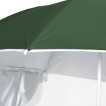 vidaXL Umbrelă soare de plajă cu pereți laterali, verde, 215 cm vidaXL Umbrelă soare de plajă cu pereți laterali, verde, 215 cm