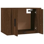 vidaXL Set dulap TV, 3 piese, stejar maro, lemn prelucrat vidaXL Set dulap TV, 3 piese, stejar maro, lemn prelucrat