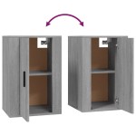 vidaXL Set dulapuri TV, 2 piese, gri sonoma, lemn prelucrat vidaXL Set dulapuri TV, 2 piese, gri sonoma, lemn prelucrat