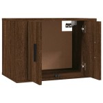 vidaXL Set dulapuri TV, 2 piese, stejar maro, lemn prelucrat vidaXL Set dulapuri TV, 2 piese, stejar maro, lemn prelucrat