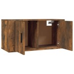 vidaXL Set dulapuri TV, 3 piese, stejar fumuriu, lemn prelucrat vidaXL Set dulapuri TV, 3 piese, stejar fumuriu, lemn prelucrat