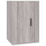 vidaXL Set dulapuri TV, 2 piese, gri sonoma, lemn prelucrat vidaXL Set dulapuri TV, 2 piese, gri sonoma, lemn prelucrat