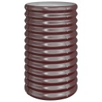 vidaXL Jardinieră grădină maro 40x40x68 cm oțel galvanizat