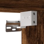 vidaXL Set dulapuri TV, 3 piese, stejar fumuriu, lemn prelucrat