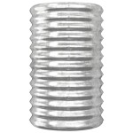 vidaXL Jardinieră argintiu 40x40x68 cm oțel galvanizat