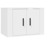 vidaXL Set dulap TV, 4 piese, alb, lemn prelucrat vidaXL Set dulap TV, 4 piese, alb, lemn prelucrat