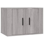 vidaXL Set dulapuri TV, 4 piese, gri sonoma, lemn prelucrat vidaXL Set dulapuri TV, 4 piese, gri sonoma, lemn prelucrat