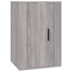 vidaXL Set dulapuri TV, 4 piese, gri sonoma, lemn prelucrat vidaXL Set dulapuri TV, 4 piese, gri sonoma, lemn prelucrat
