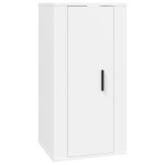 vidaXL Set dulap TV, 8 piese, alb, lemn prelucrat