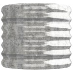 vidaXL Strat înălțat grădină 114x40x36 cm oțel galvanizat