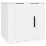 vidaXL Set dulap TV, 5 piese, alb, lemn prelucrat vidaXL Set dulap TV, 5 piese, alb, lemn prelucrat
