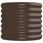 vidaXL Strat înălțat grădină 152x40x36 cm oțel galvanizat