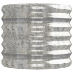 vidaXL Strat înălțat grădină 152x40x36 cm oțel galvanizat