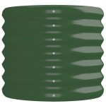 vidaXL Strat înălțat grădină 224x40x36 cm oțel galvanizat