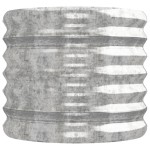 vidaXL Strat înălțat grădină 224x40x36 cm oțel galvanizat
