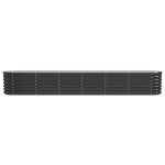 vidaXL Strat înălțat grădină 260x40x36 cm oțel vopsit electrostatic