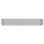 vidaXL Strat înălțat grădină 260x40x36 cm oțel galvanizat