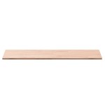 vidaXL Blat de masă 100x50x1,5 cm dreptunghiular, lemn masiv de fag vidaXL Blat de masă 100x50x1,5 cm dreptunghiular, lemn masiv de fag