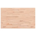 vidaXL Blat de masă 100x60x1,5 cm dreptunghiular, lemn masiv de fag vidaXL Blat de masă 100x60x1,5 cm dreptunghiular, lemn masiv de fag
