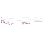 vidaXL Blat de masă 100x60x4 cm dreptunghiular, lemn masiv de fag vidaXL Blat de masă 100x60x4 cm dreptunghiular, lemn masiv de fag