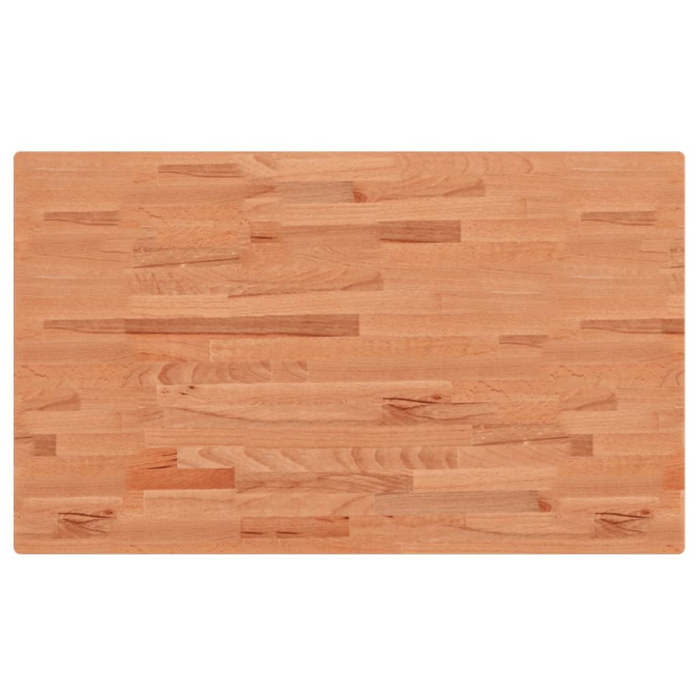 vidaXL Blat de masă 100x60x1,5 cm dreptunghiular, lemn masiv de fag