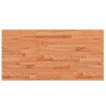 vidaXL Blat de masă 100x50x4 cm dreptunghiular, lemn masiv de fag vidaXL Blat de masă 100x50x4 cm dreptunghiular, lemn masiv de fag