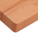 vidaXL Blat de masă 100x60x4 cm dreptunghiular, lemn masiv de fag vidaXL Blat de masă 100x60x4 cm dreptunghiular, lemn masiv de fag