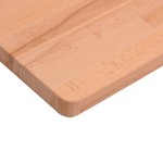 vidaXL Banc de lucru 80x55x81,5 cm, lemn masiv de fag și metal vidaXL Banc de lucru 80x55x81,5 cm, lemn masiv de fag și metal