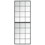 vidaXL Oglinzi de perete, 2 buc., negru, 80x60 cm, metal vidaXL Oglinzi de perete, 2 buc., negru, 80x60 cm, metal
