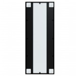 vidaXL Oglinzi de perete, 2 buc., negru, 100x40 cm, metal vidaXL Oglinzi de perete, 2 buc., negru, 100x40 cm, metal