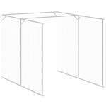 vidaXL Cușcă de câine & țarc gri deschis 165x455x181cm oțel galvanizat