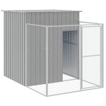 vidaXL Cușcă de câine & țarc gri deschis 165x863x181cm oțel galvanizat